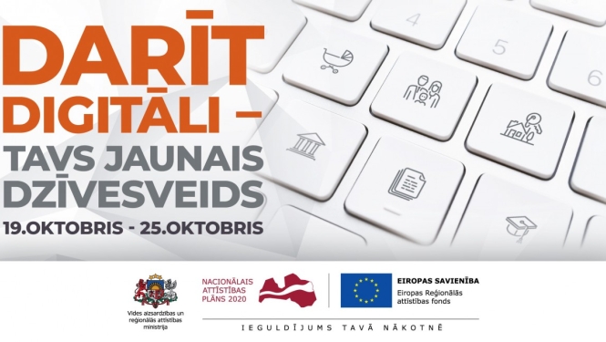 "Darīt digitāli – Tavs jaunais dzīvesveids!" Patentu valde aicina aktīvi izmantot e-pakalpojumus