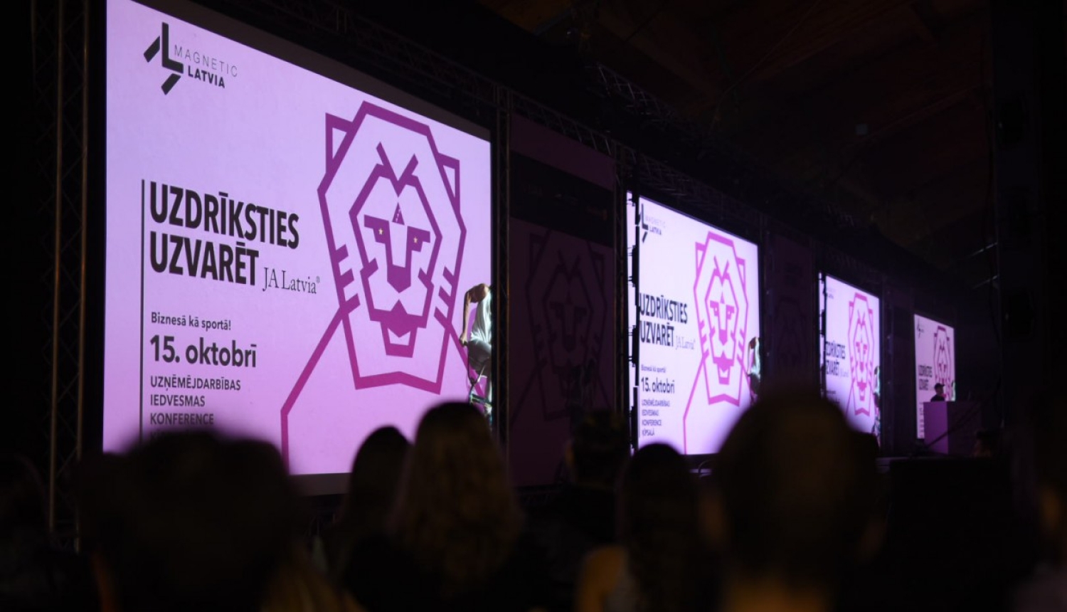 Patentu valde uzņēmējdarbības iedvesmas konferencē „Uzdrīksties uzvarēt”