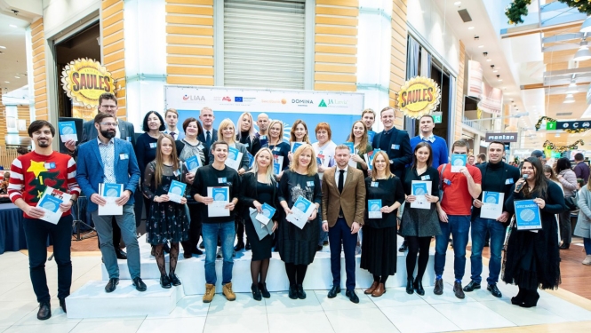 Patentu valde Junior Achievement Latvija SMU pasākumā “CITS BAZĀRS”
