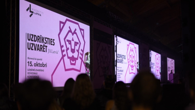Patentu valde uzņēmējdarbības iedvesmas konferencē „Uzdrīksties uzvarēt”